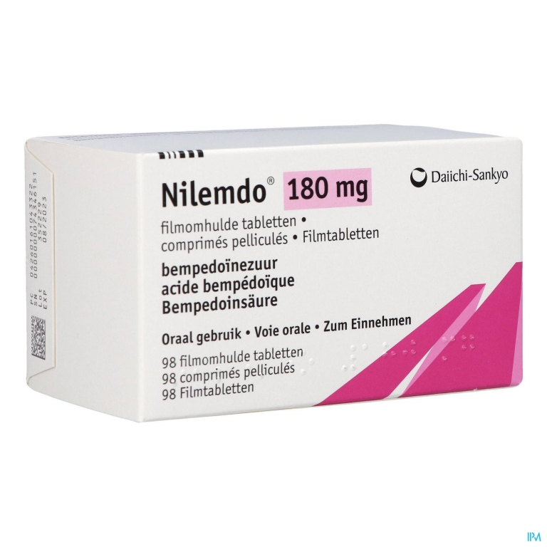 Nilemdo 180mg Filmomh Tabl 98