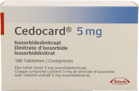 Cedocard Comp Subling 180 X 5mg
