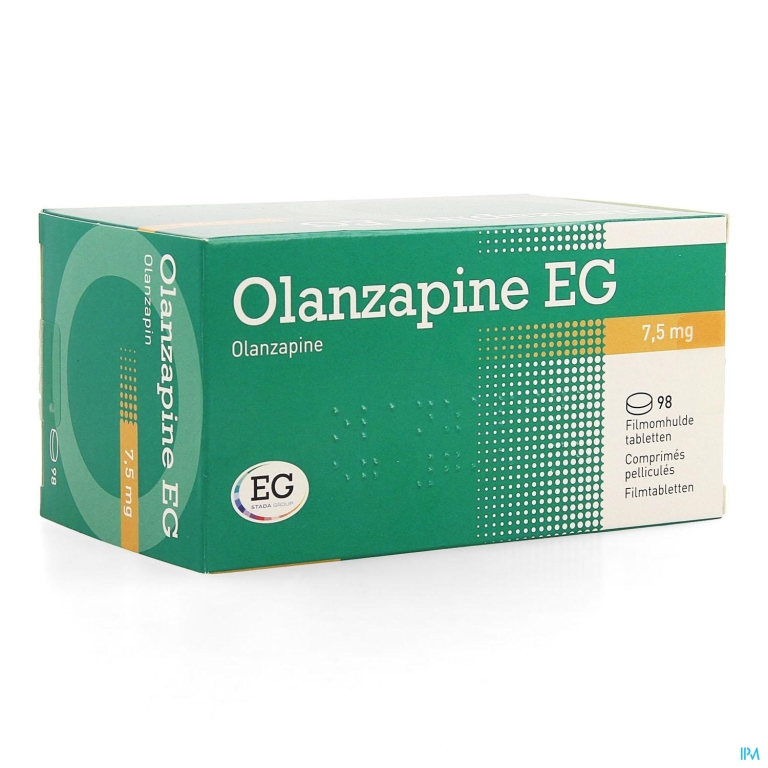 Olanzapine EG 7,5 Mg Filmomh Tabl 98 X  7,5 Mg