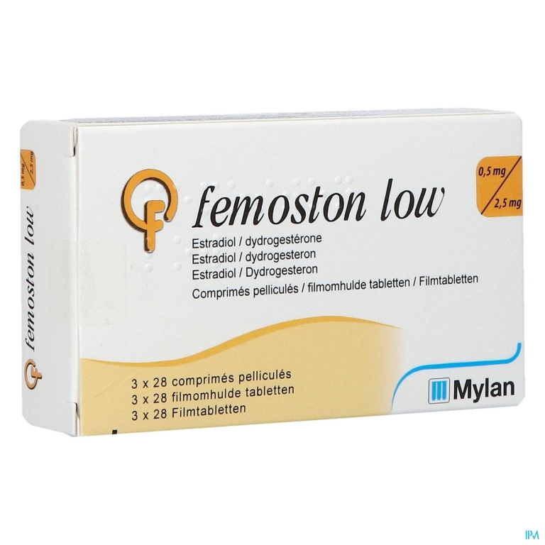 Femoston 0,5mg/2,5mg Impexeco Filmom Comp 3×28 Pip