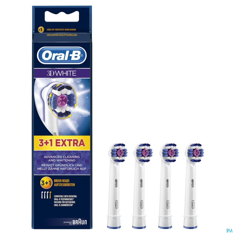 Oral-b Refill Eb18-3 Pro White 3+1 Promo