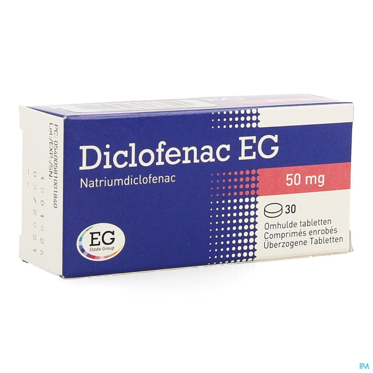 Diclofenac EG Comp   30 X 50 Mg