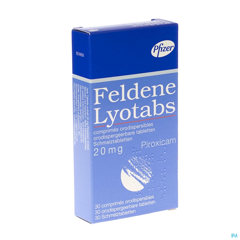 Feldene Lyotabs 30x20mg