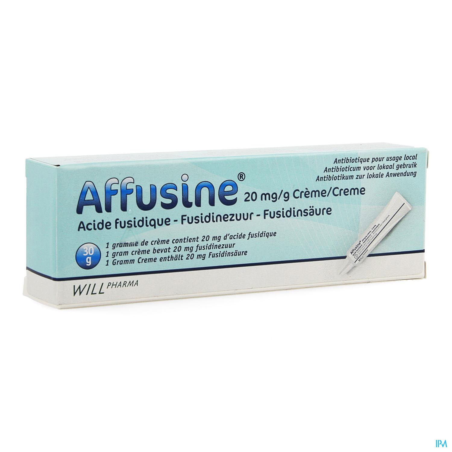 Affusine 20mg/g Creme Impexeco Tube 30g Pip