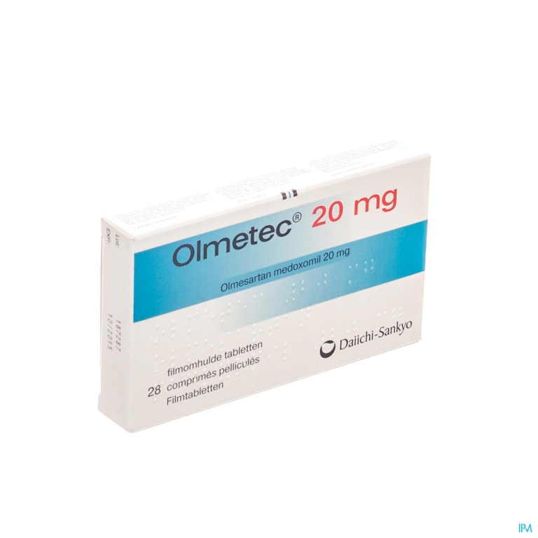 Olmetec Comp Pell 28 X 20mg