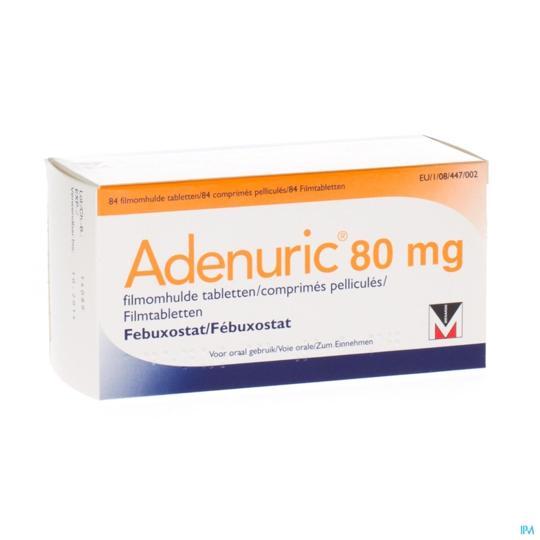 Adenuric 80mg Filmomh Tabl 84 X 80mg