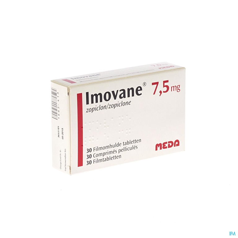 Imovane Pi Pharma Comp 30 X 7,5mg Pip