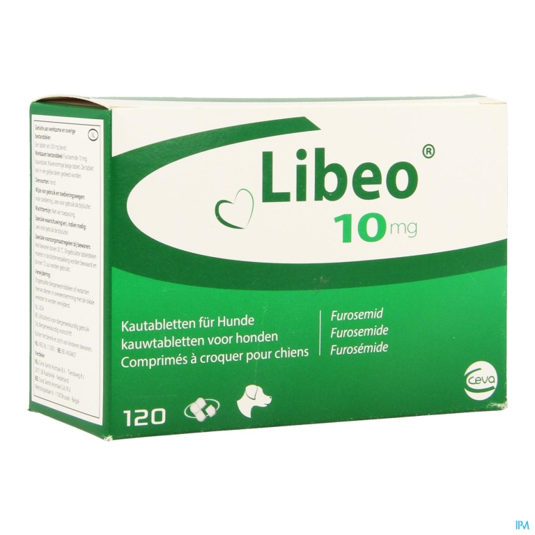 Libeo 10mg Kauwtabl 120