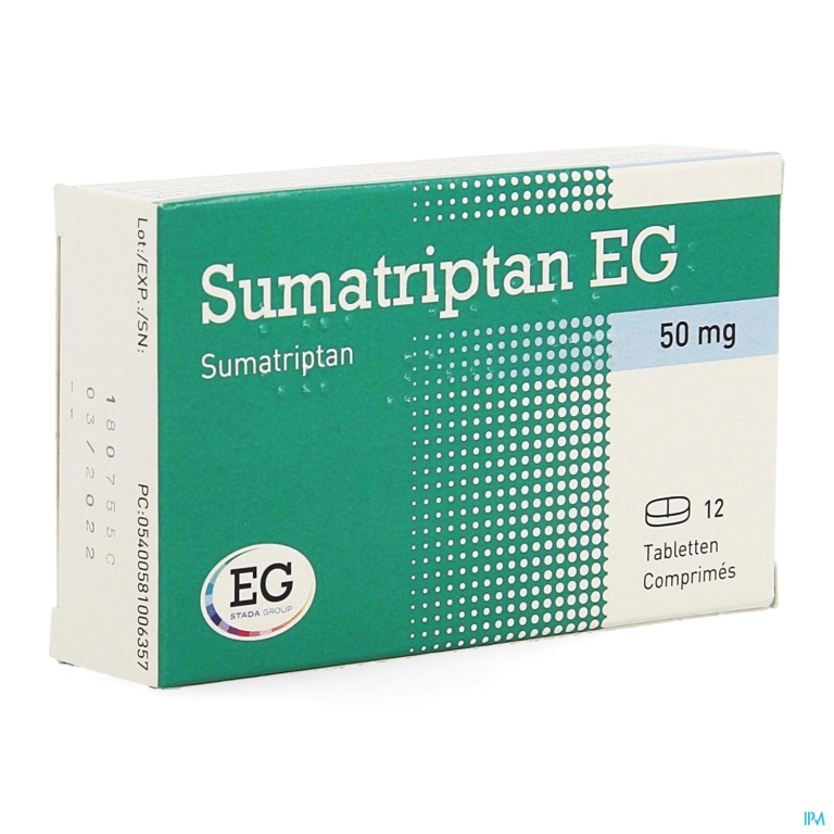 Sumatriptan EG 50Mg Tabl 12