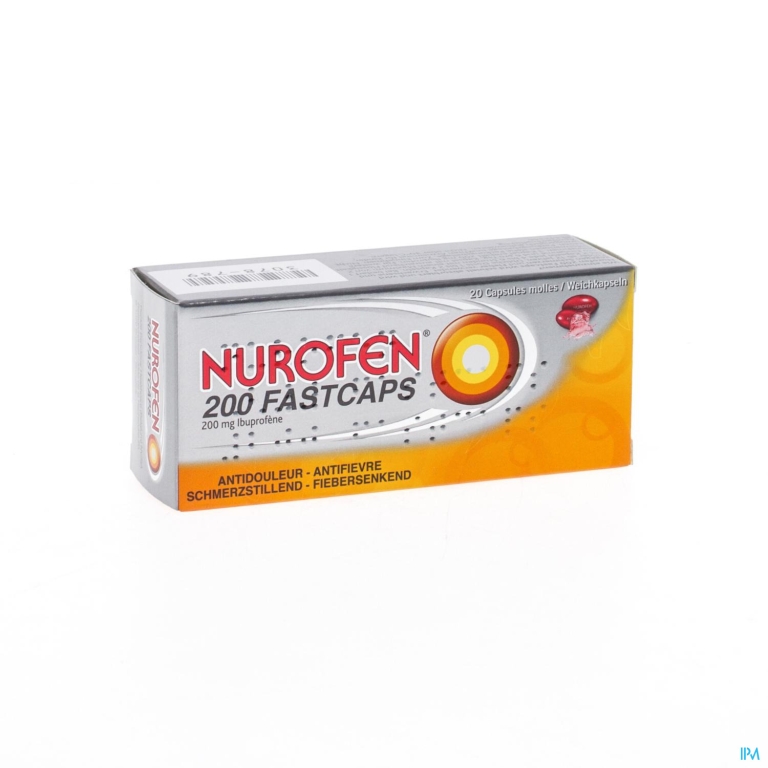 Nurofen 200 Fastcaps Caps 20