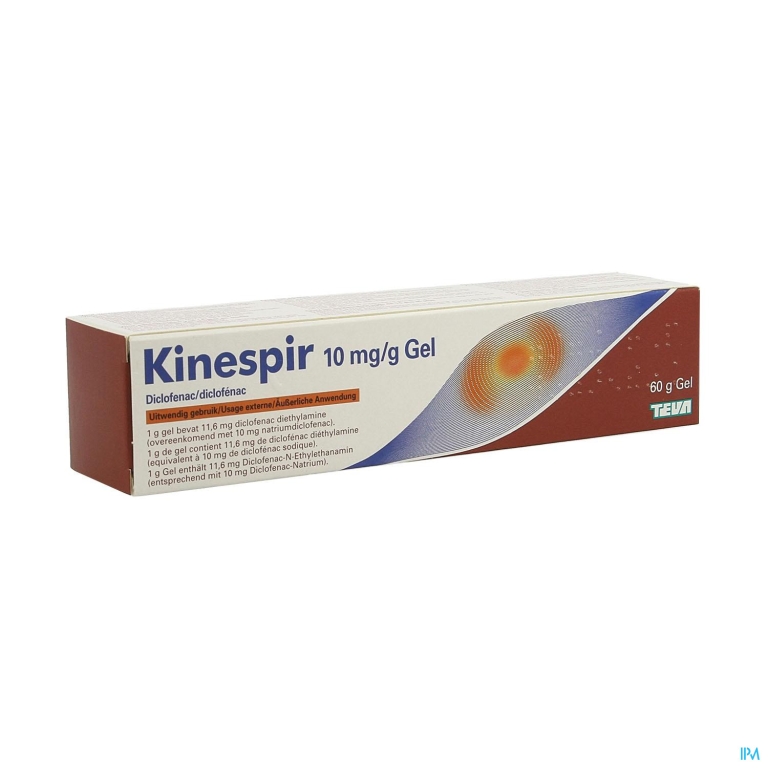 Kinespir 10mg/g Gel 60g