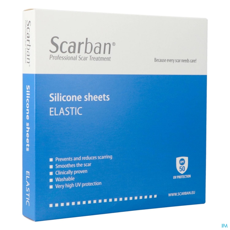 Scarban Elastic Silicone Sheet 5×7,5cm 2