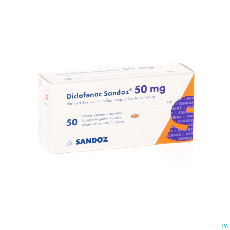 Diclofenac Sandoz 50mg Tabl 50x 50mg New Sandoz