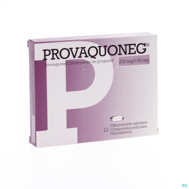 Provaquoneg  250/100Mg Filmomh Tabl 12