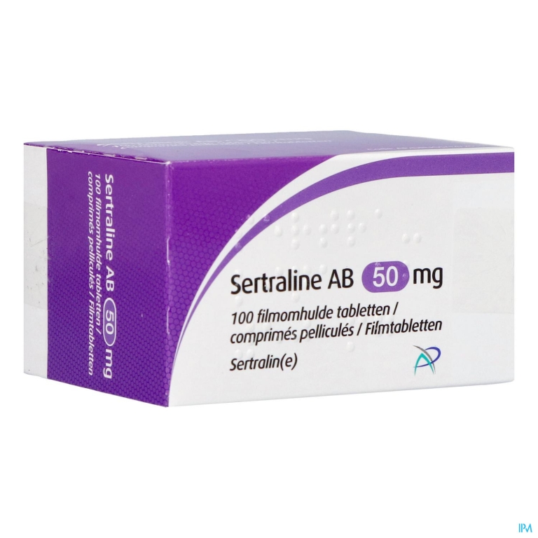 Sertraline Ab 50mg Comp Pell 100