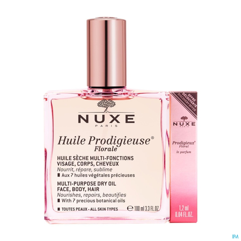 Nuxe Huile Prodigieuse Flor.100ml+parf.1,2ml Grat.