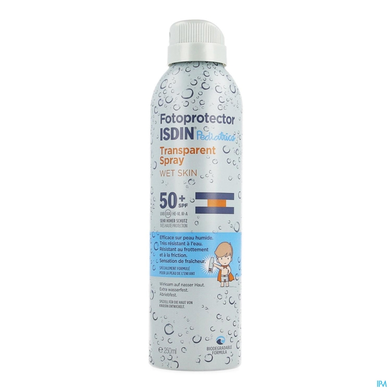 Isdin Fotoprotector Pediatric Wet Skin Ip50+ 250ml