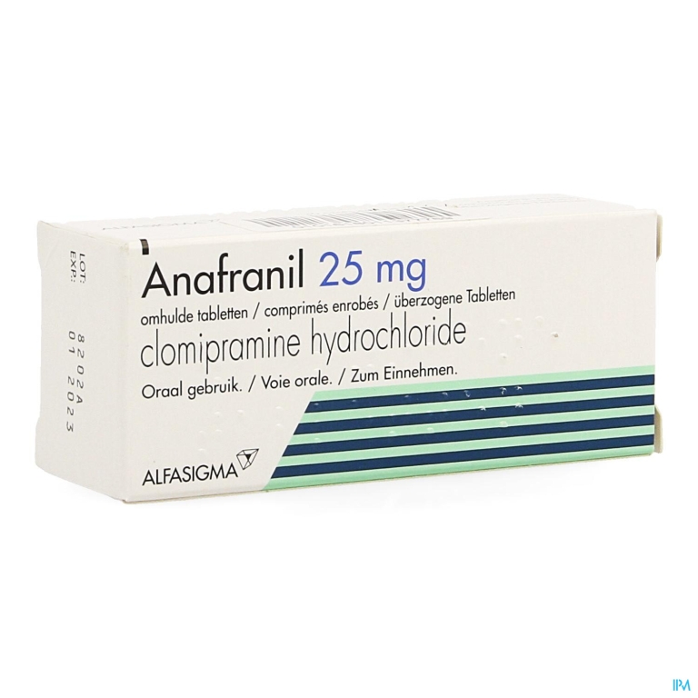 Anafranil Drag 30 X 25mg