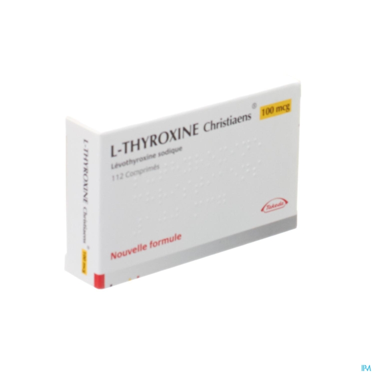 l Thyroxine Christiaens Comp 112×0,100mg