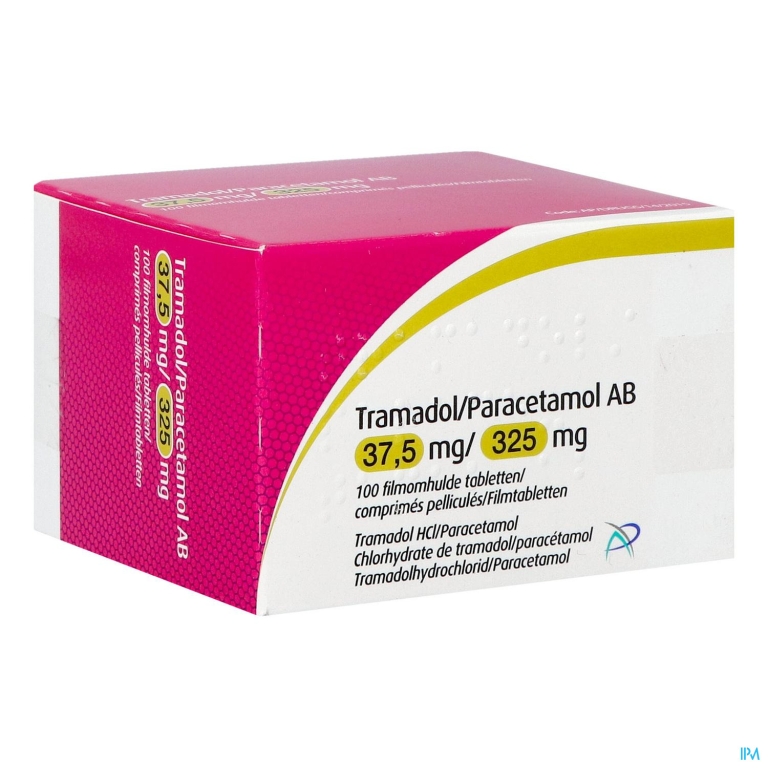 Tramadol Paracetamol Ab 37,5/325mg Filmomh Tabl100