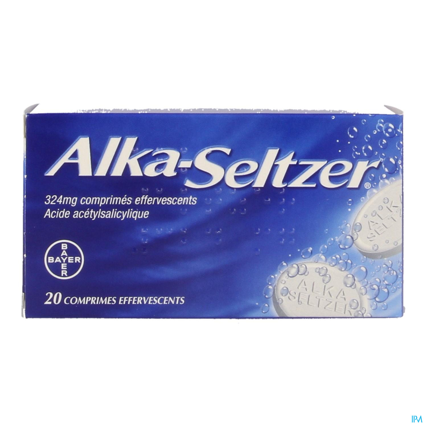 Alka Seltzer 324mg Bruistabl. 20