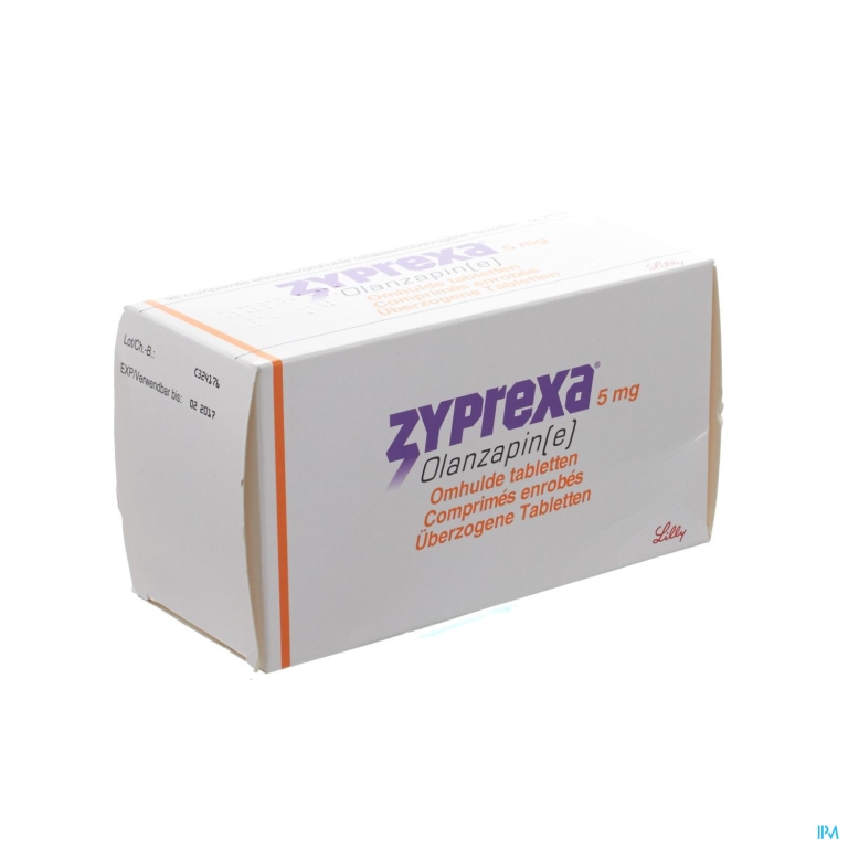 Zyprexa 5mg Pi Pharma Comp 98 X 5mg Pip