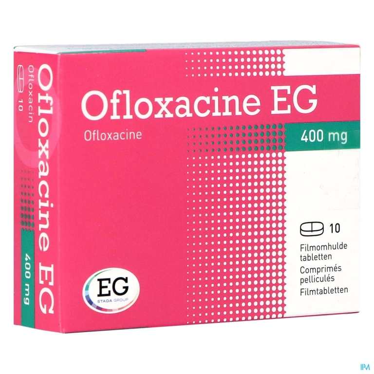 Ofloxacine EG Tabl 10X400Mg