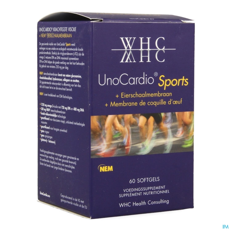 Unocardio Sports Softgels 60