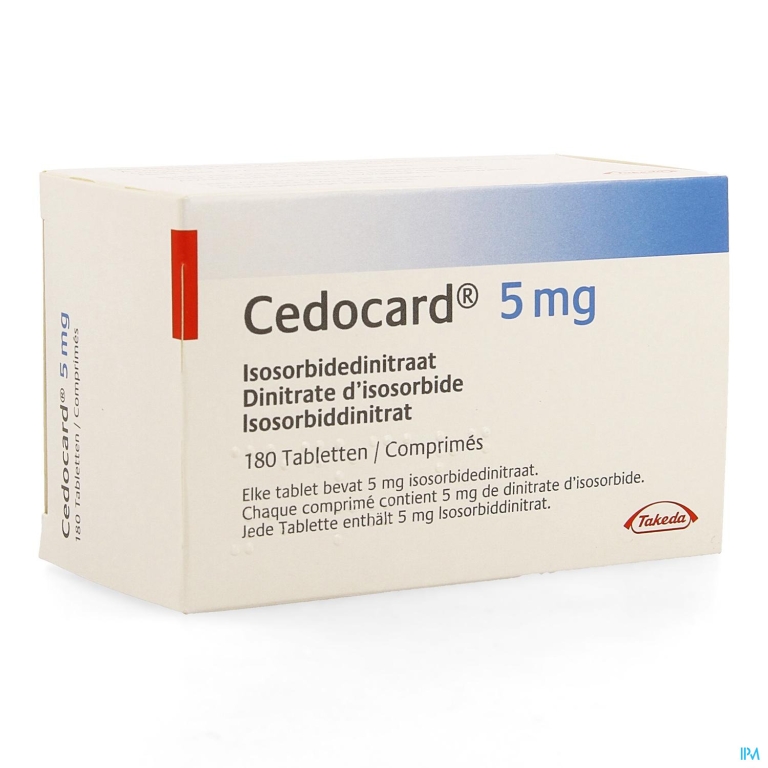 Cedocard Comp Subling 180 X 5mg