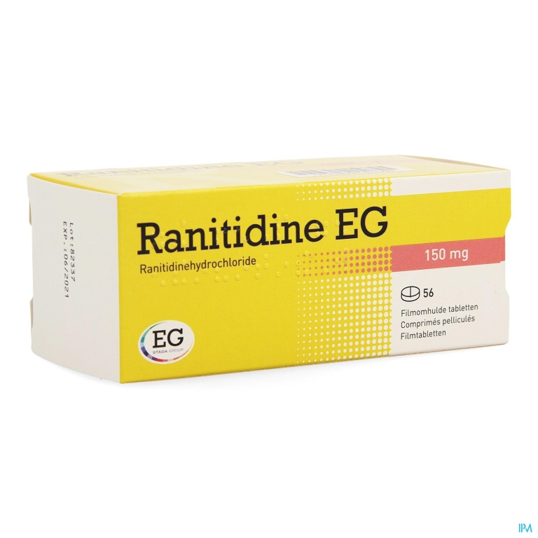 Ranitidine EG Comp  56X150Mg