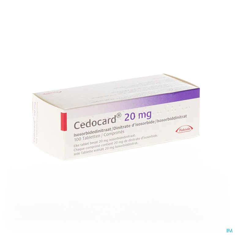 Cedocard Comp 100 X 20mg