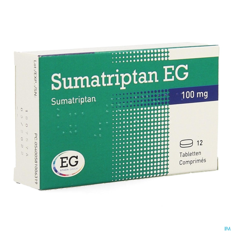 Sumatriptan EG 100Mg Tabl 12