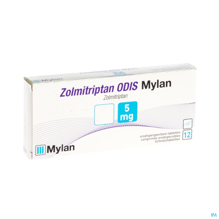 Zolmitriptan Odis Mylan Orodisp.tabl 12 X 5,0mg