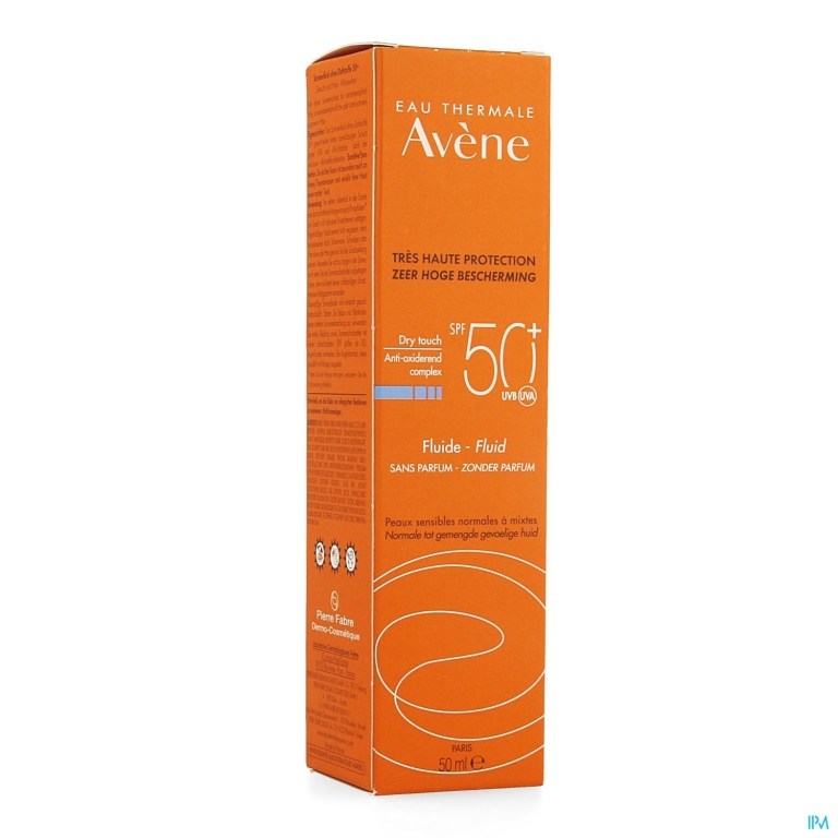 Avene Zon Ip50+ Fluide S/parfum 50ml