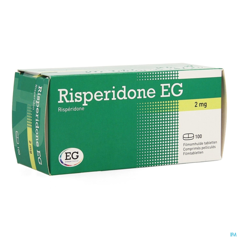 Risperidone EG Tabl 100 X 2 Mg