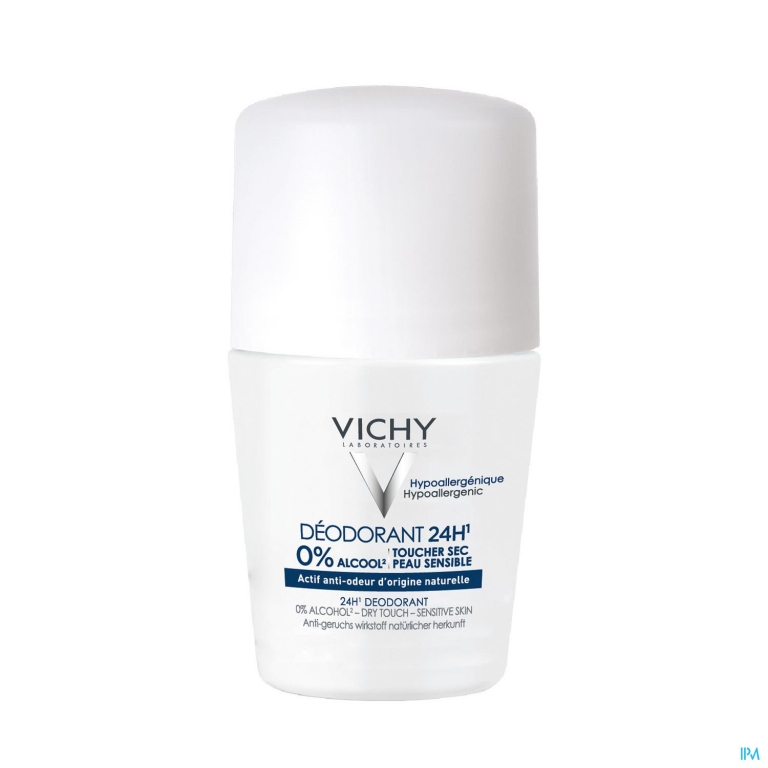 Vichy Deo React. H Z/alu Zout Roller 24u 50ml