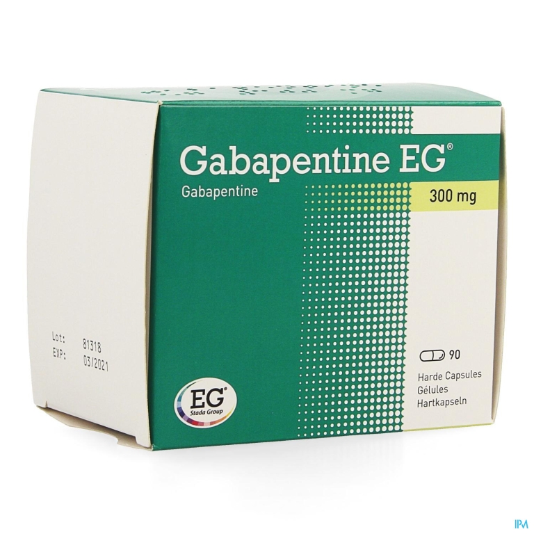 Gabapentine EG 300Mg Caps  90 X 300 Mg