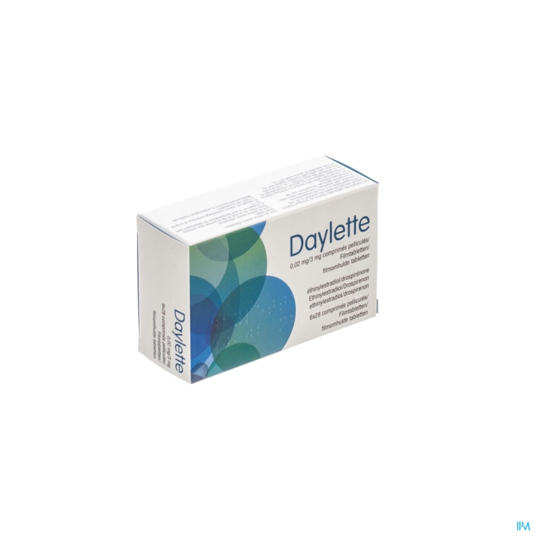 Daylette 0,02mg/3mg Comp 6 X 28