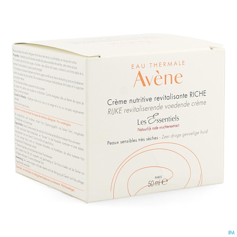 Avene Les Essentiels Rijke Revit. Voedende Cr 50ml