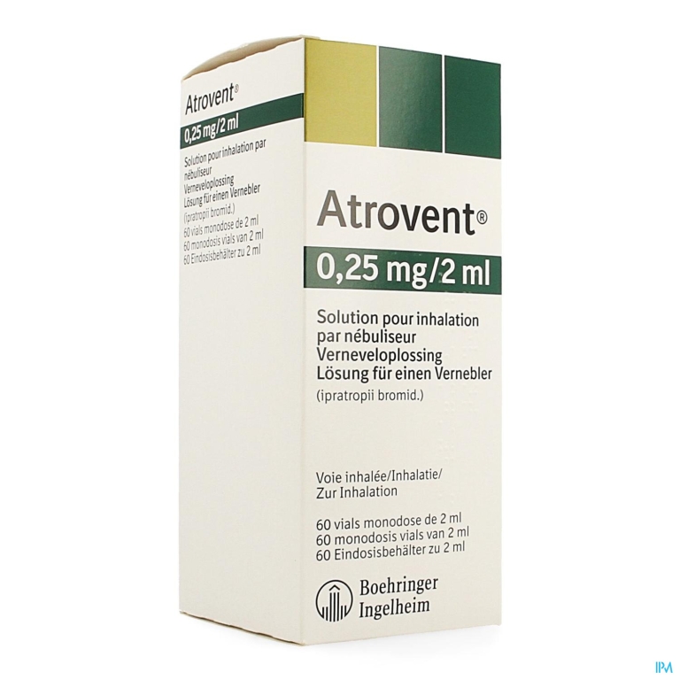 Atrovent Monodose 0,25mg/2ml Vials 60