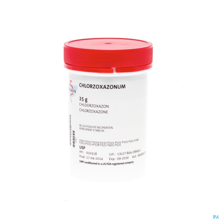 Chloorzoxazon Vrac 25g Fag