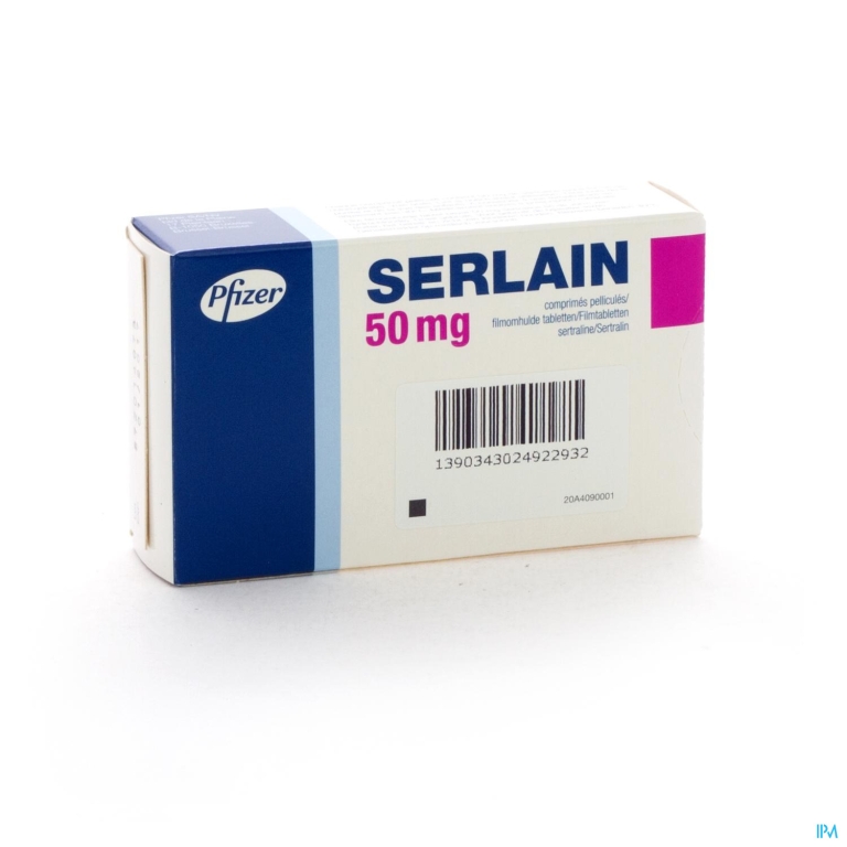 Serlain 50mg Comp Pell 30 X 50mg