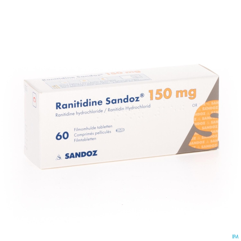 Ranitidine Sandoz 150mg Tabl 60x150mg New Sandoz