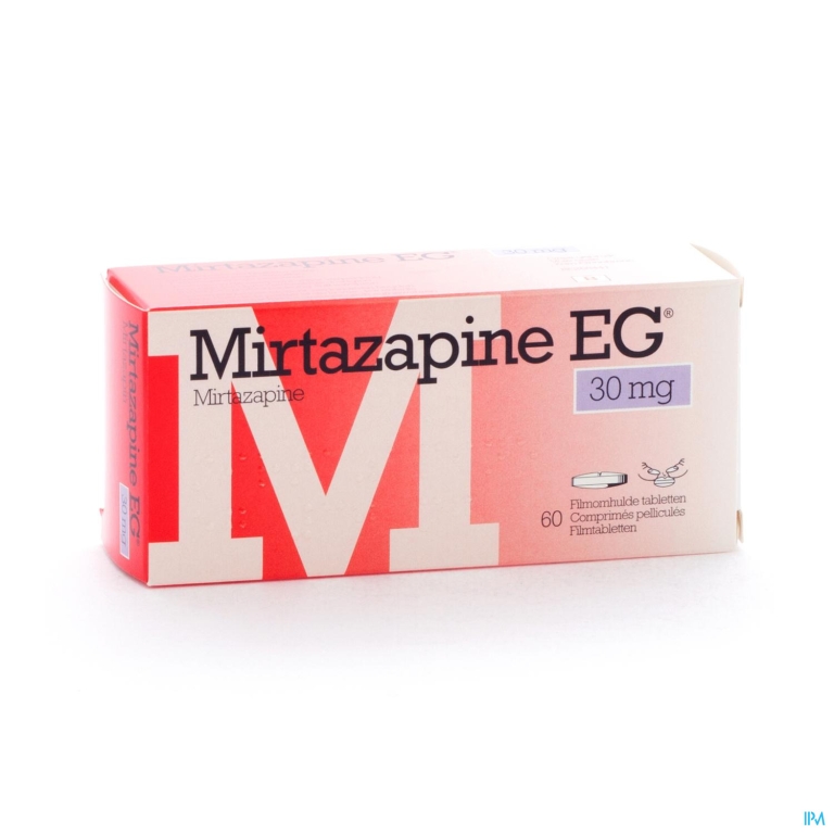 Mirtazapine EG 30Mg Tabl Pell  60X30Mg