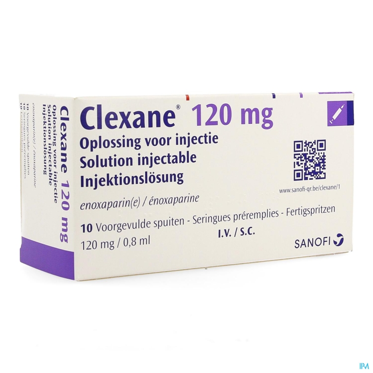 Clexane Spuit Inj 10 X120 mg/0,8ml