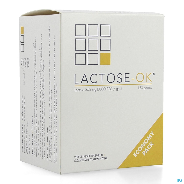 Lactose Ok Caps 150 5753 Revogan