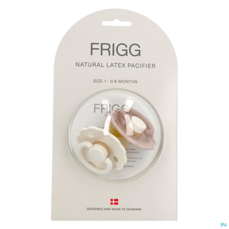 Frigg Daisy Fopspenen Latex T1 Biscuit/cream 2