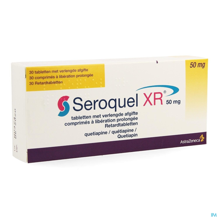 Seroquel Xr 50mg Pi Pharma Verl.afg. Tabl 30 Pip