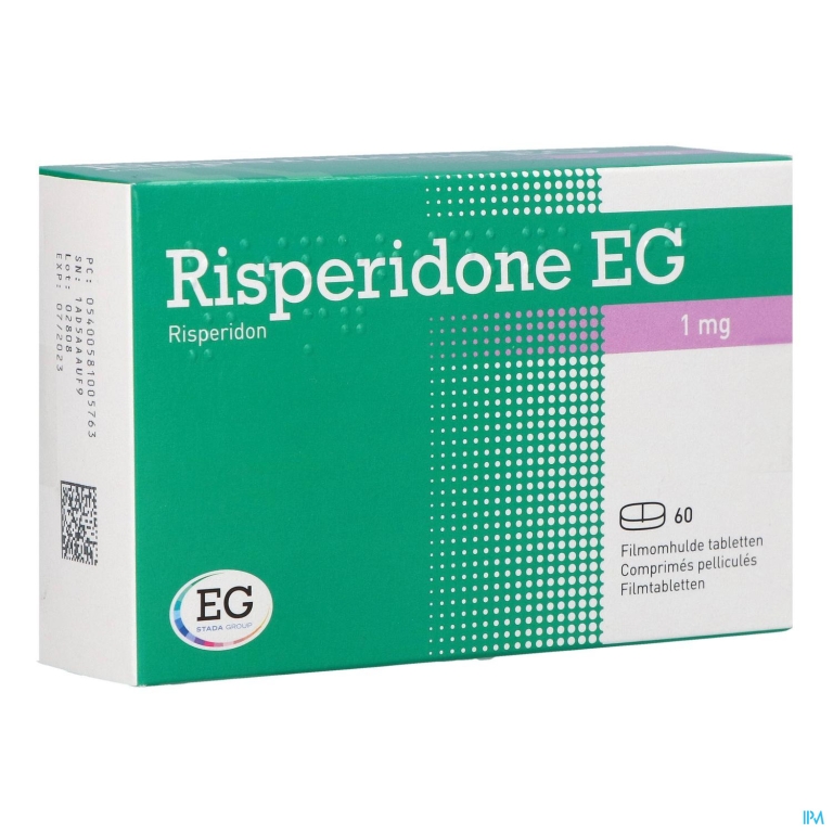 Risperidone EG Tabl  60 X 1 Mg