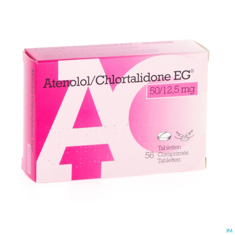 Atenolol Chlortal EG Comp  56X50Mg/12,5 Mg